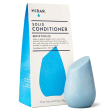 HiBAR - Hydraterende Conditioner Bar - Voor droog kroeshaar - Diep voedend en hydraterend - Met kokosolie Cacaoboter Rijstprote?e en vitamine B5 - Ze
