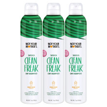 Not Your Mother's Clean Freak Tapioca Droogshampoo (3-Pack) - 7 oz - Verfrissende Droogshampoo Absorbeert Olie