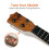 Ukulele para Crianças QDH, Guitarra Musical Infantil, 17 Polegadas, 4 Cordas de Aço, com Palheta 4