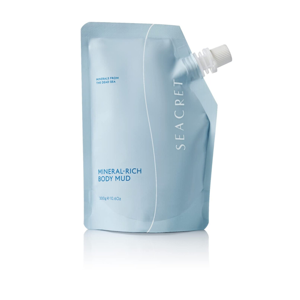 Seacret Dead Sea Mud - Mineral Rich Body Mud Treatment (Concentration Of 99%) Removes Excess Oil And Dead Skin Cells (10.6 Oz.)