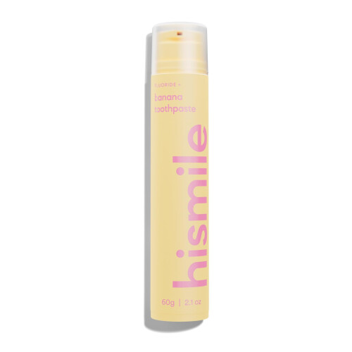 Hismile Banana Flavoured Toothpaste | Flavored Toothpaste Range | Fluoride Formula | Banana Flavour