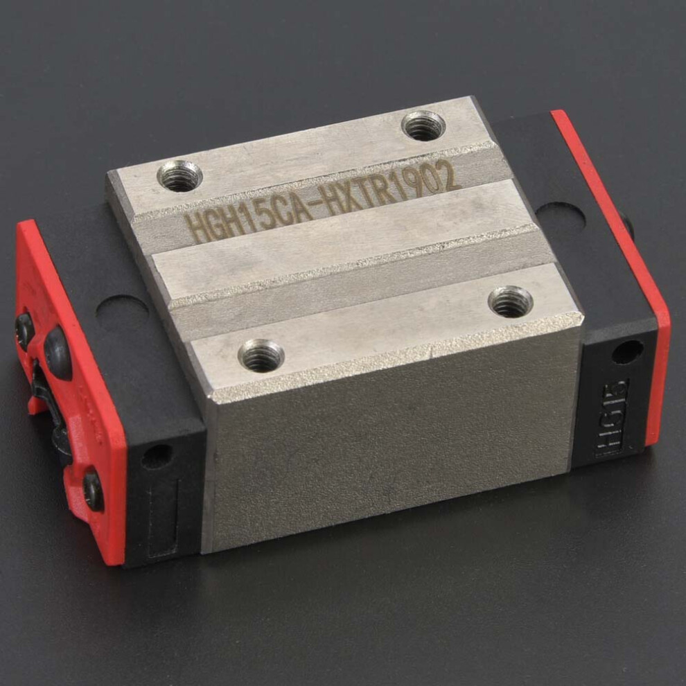 2Pcs Hgh15ca Mini Linear Motion Guide Rail Block Slider Bearing Steel Sliding Blocks 5061324965869