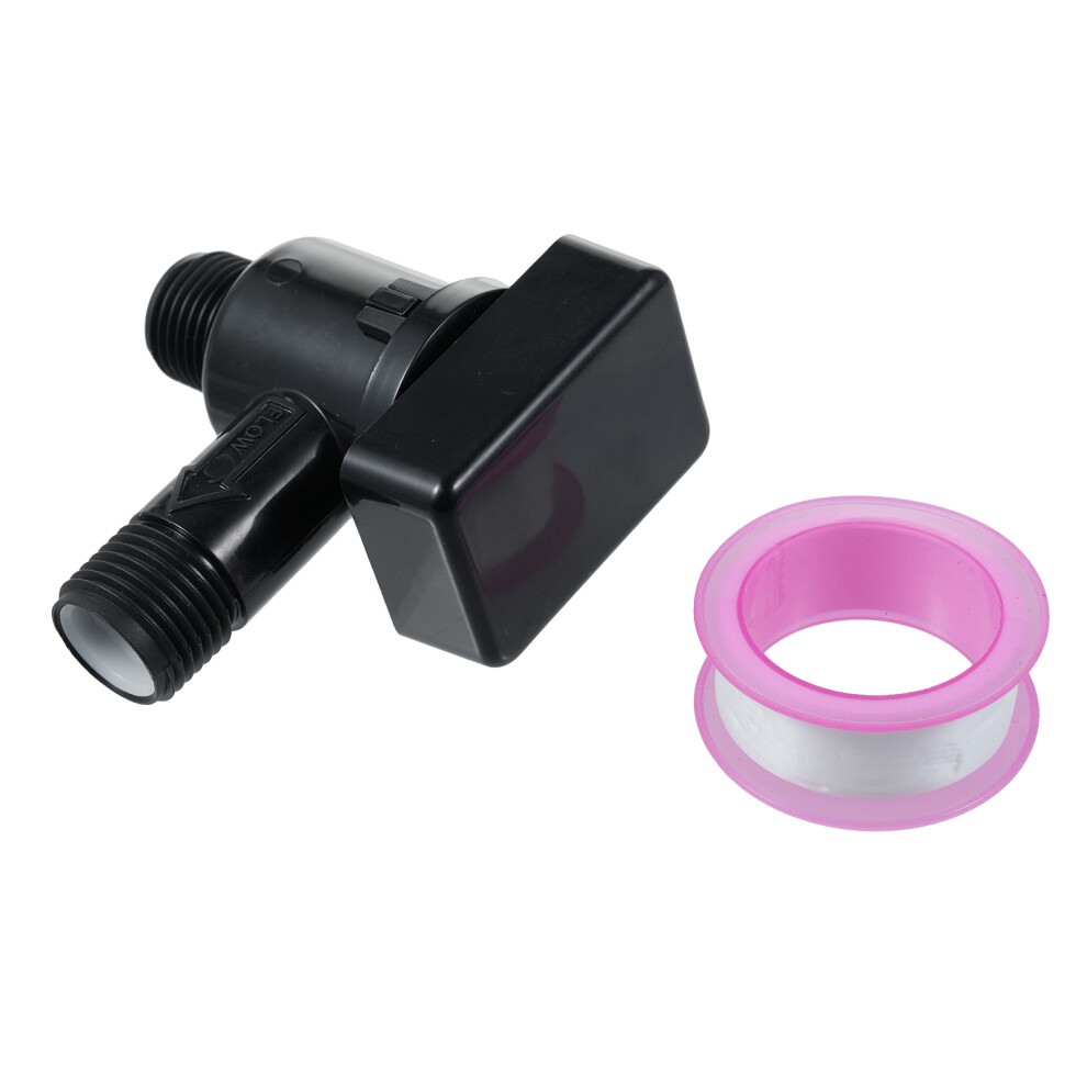 Rv Vacuum Breaker Check Valve 1/2Inch Npt Male For Water Tank Flushing System-Prevent Backflow And Anti Siphon 571-Vac-Chk-A Black 3551324972025