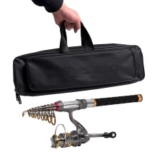 Fishing Rod Reel Combo Carbon Fiber Telescopic Fishing Pole Reels for Travel Fishing