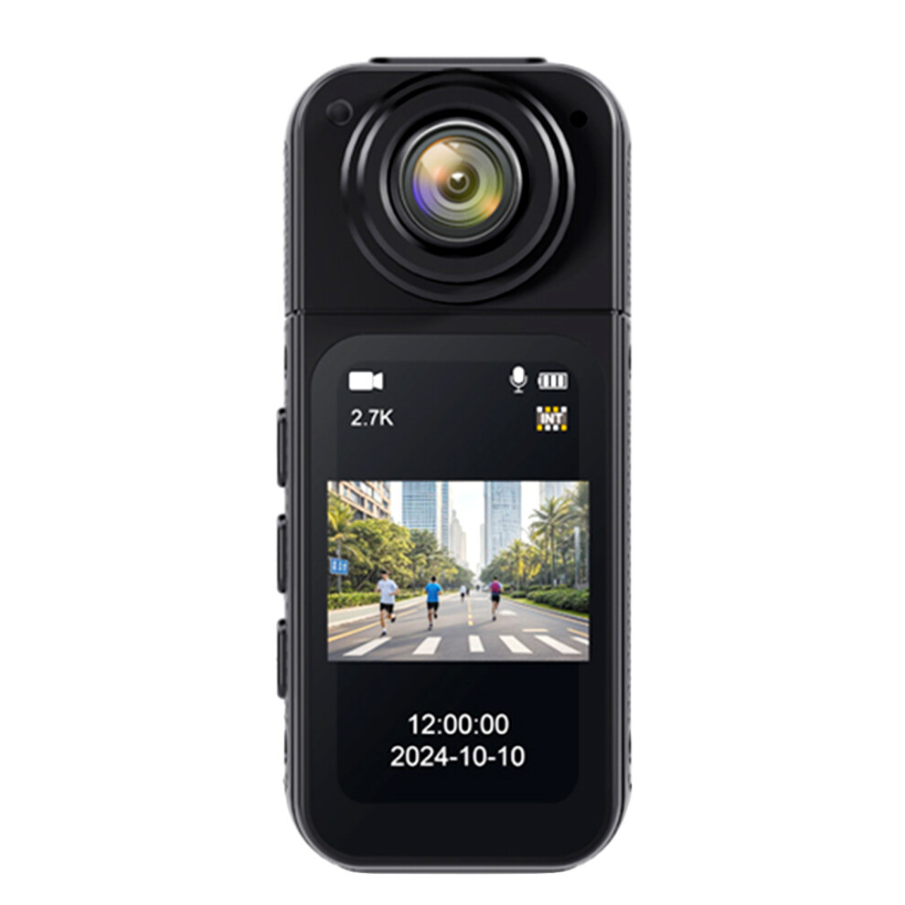 1.47" Ips Screen Action Camera 2.7K Video Thumb Camera With 180Rotatable Lens Support Wi-Fi Magnetic Attachments For Daily Travel Sports 8211324986228