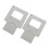 2 Stück Farbiger Sucher 97x97mm Schiebbar 70,00 g 1