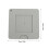 2 Stück Farbiger Sucher 97x97mm Schiebbar 70,00 g 2
