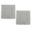 2 Stück Farbiger Sucher 97x97mm Schiebbar 70,00 g 14