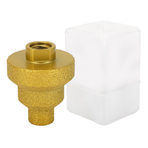 Step Drill Bit 20mm 35mm 50mm Multi Layer Tapered Reamer Diamond Brazed Chamferer for Tile Marble Concrete M14 Shank 2