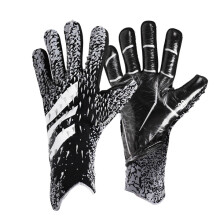 ( black, 7) Goalkeeper Gloves for Youth & Adults – Thickened Latex Palm, Fingerless Design, Breathable & Durable