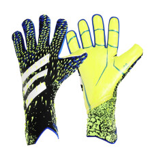 ( fluorescent yellow, 7) Goalkeeper Gloves for Youth & Adults – Thickened Latex Palm, Fingerless Design, Breathable & Durable
