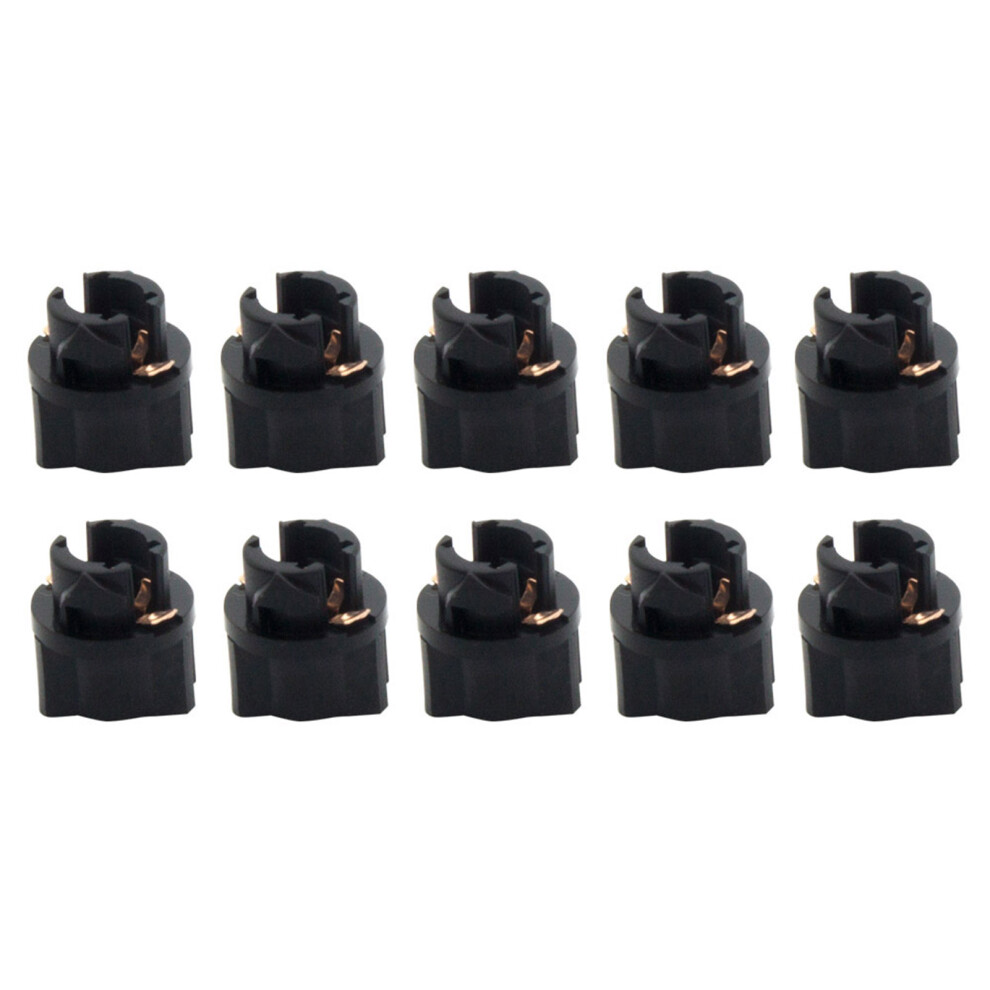 10Pcs T5 LED Twist Socket PC47 Instrument Panel Cluster Replacement Socket Lamp Holder-image-OPC-PHX665Z-NEW