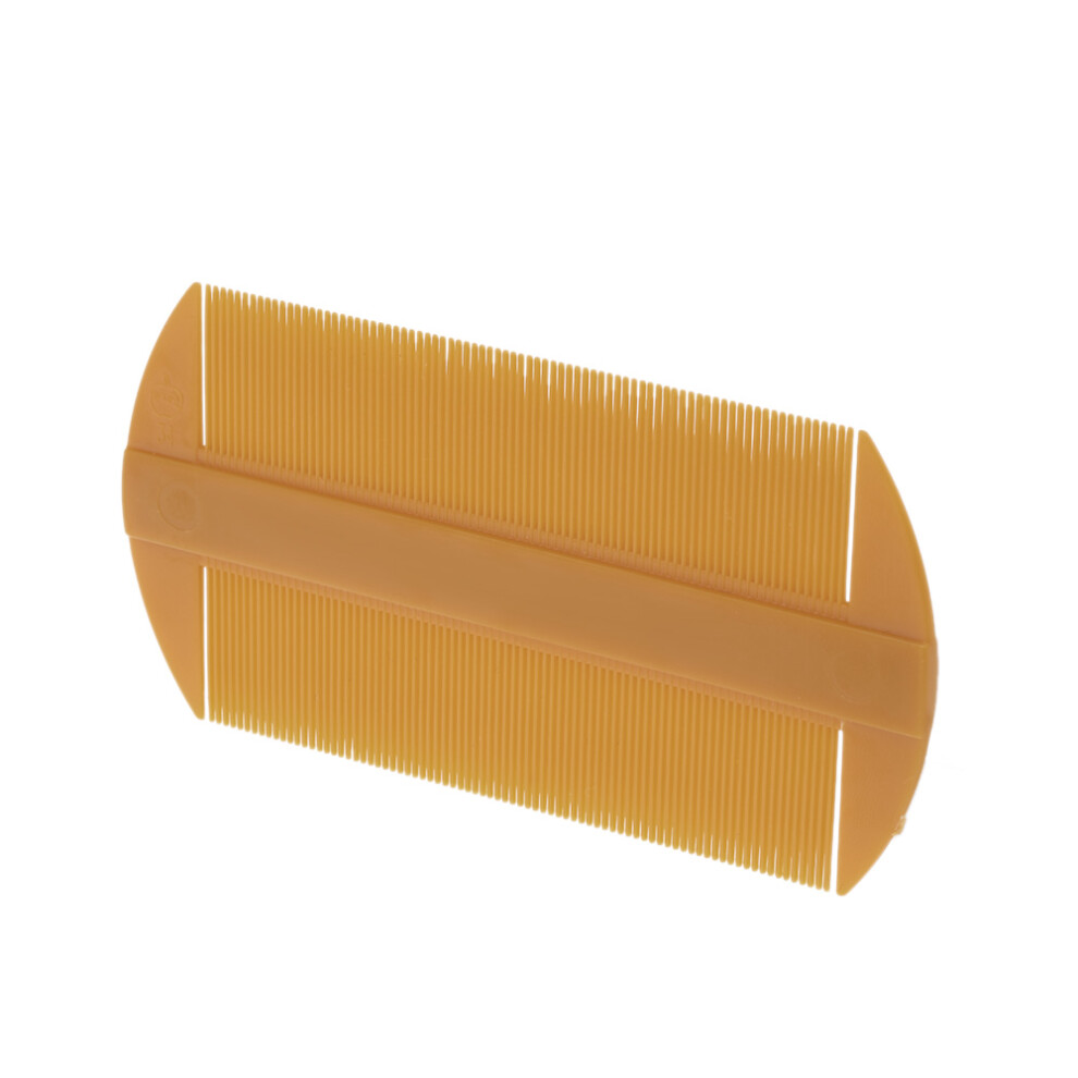 Unisex Double-Edged Fine-Toothed Comb Plastic Hair Comb For Head Care Pocket Massage Comb For Kids Pet Beard / Mustache Comb