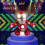 RC-Roboter 3xAA-Batterien, 19x10x19 cm, Rot/Gold 3