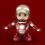 RC-Roboter 3xAA-Batterien, 19x10x19 cm, Rot/Gold 13