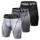 3 Pack Men Shorts Active Workout Underwear 3