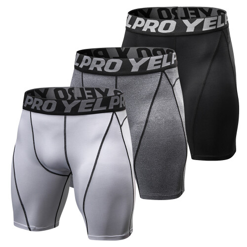 3 Pack Men Shorts Active Workout Underwear 2
