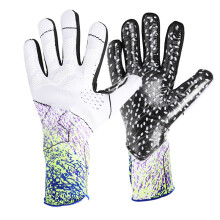 ( white-green, 7) Goalkeeper Gloves with Finger Protection – Anti-Slip, Padded, Breathable Soccer Gloves for Youth & Adults