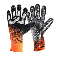 ( black-red, 10) Goalkeeper Gloves with Finger Protection – Anti-Slip, Padded, Breathable Soccer Gloves for Youth & Adults