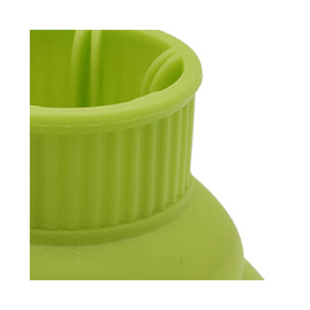 Green Hair Dryer Diffuser Attachment Silicone Lightweight Foldable Portable Blower Diffuser For Home Salon
