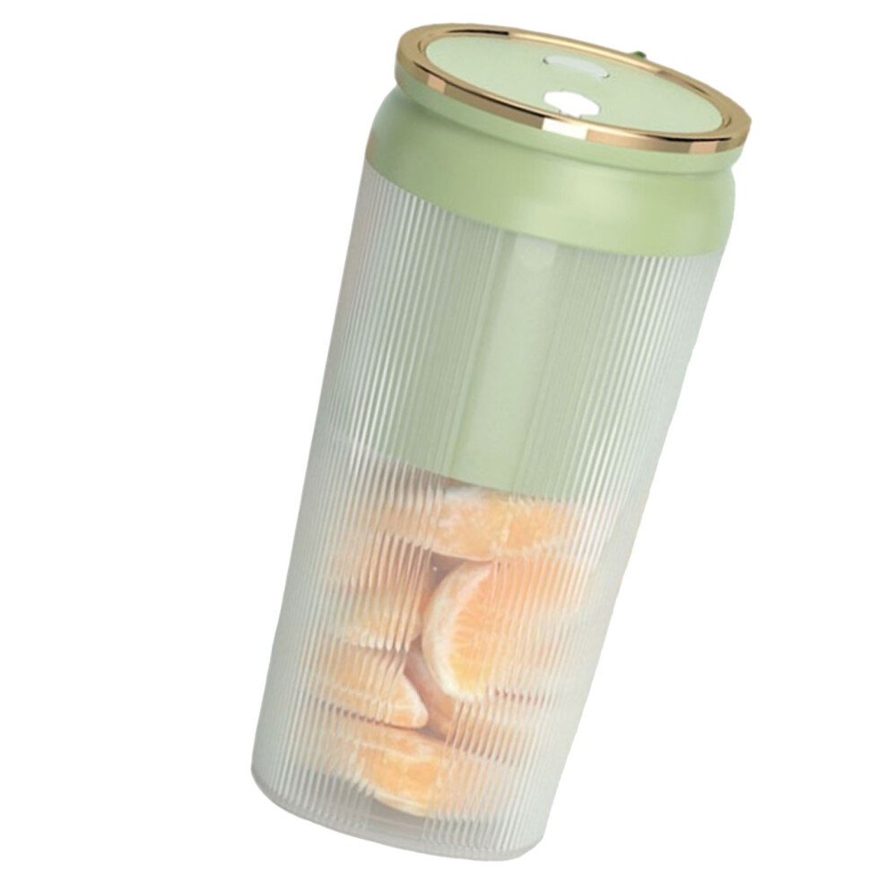 Mini Juicer Cup USB Charging Multifunctional Portable Automatic Small Fruit Squeezer for Home Dormitory 300ml Light Green-image-OPC-PHX66YQ-NEW