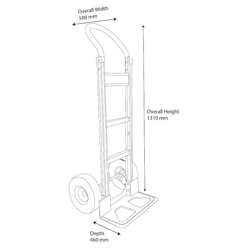 Heavy Duty Delivery Driver's Truck - Puncture Proof Wheels 1