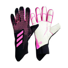 ( pink and white, 8) Youth Goalkeeper Gloves with Finger Support – Anti-Slip Latex Grip, Padded & Durable Soccer Gloves