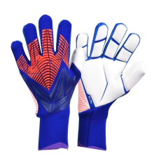 ( blue-red, 8) Professional Goalkeeper Gloves for Adults & Youth – Anti-Slip, Breathable, Durable Soccer Gloves