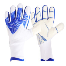 ( blue-white, 8) Professional Goalkeeper Gloves for Adults & Youth – Anti-Slip, Breathable, Durable Soccer Gloves