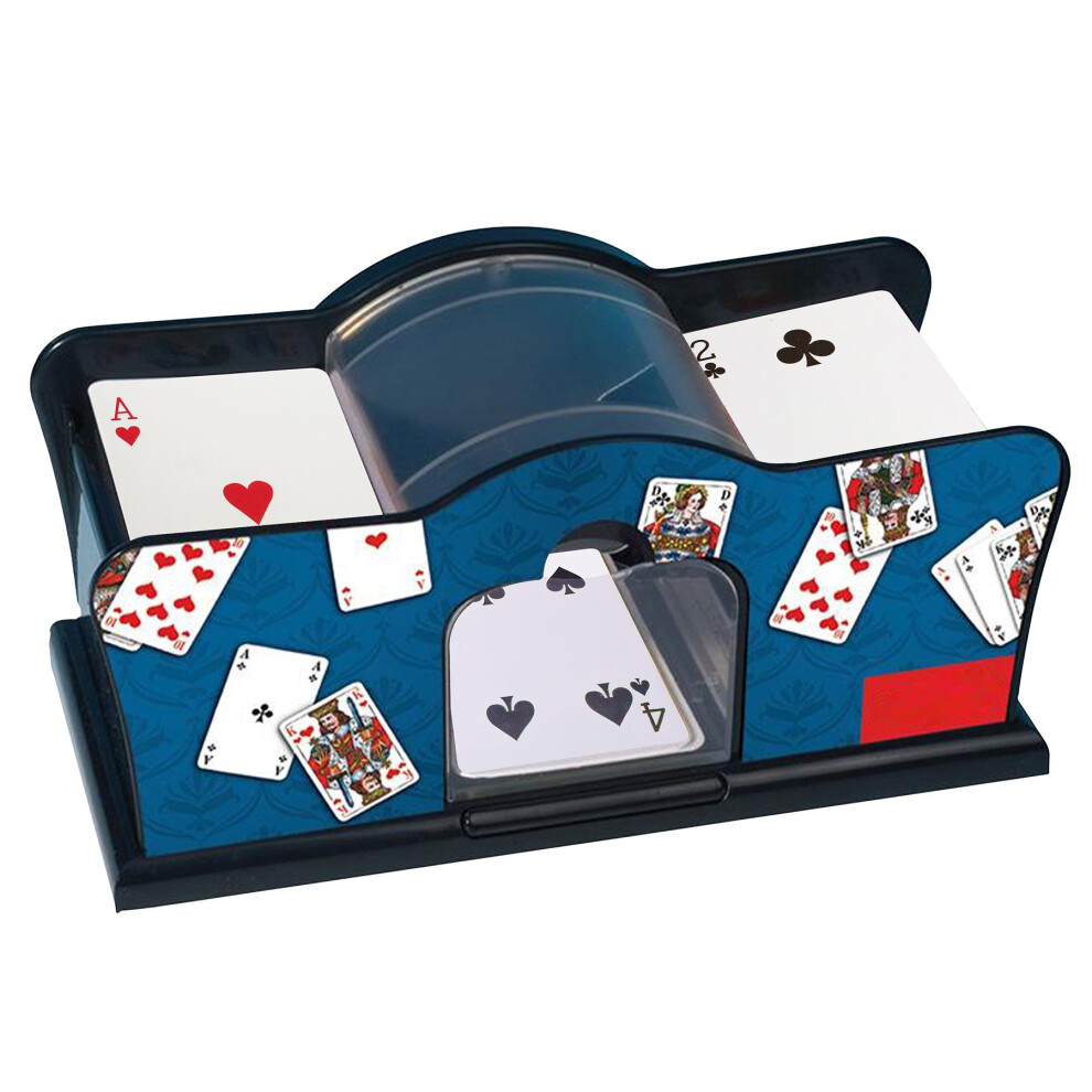 The Magic Toy Shop Poker Card Shuffler Sorter Automatic Casino Playing Two Deck Machine