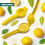 GEEZY GEEZY Metal Lemon Squeezer Hand Juicer Yellow Manual Citrus Press for Lime Fruit 3
