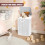 GEEZY GEEZY Bamboo Laundry Basket with Lid & Liner Foldable Rectangular Clothes Bin Hamper 5