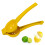 GEEZY GEEZY Metal Lemon Squeezer Hand Juicer Yellow Manual Citrus Press for Lime Fruit 1