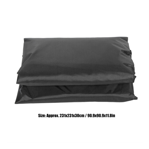 Outdoor Square Rainproof Dust Proof Bathtub Protector Cover Hot Spring Bath Cover Cap 1