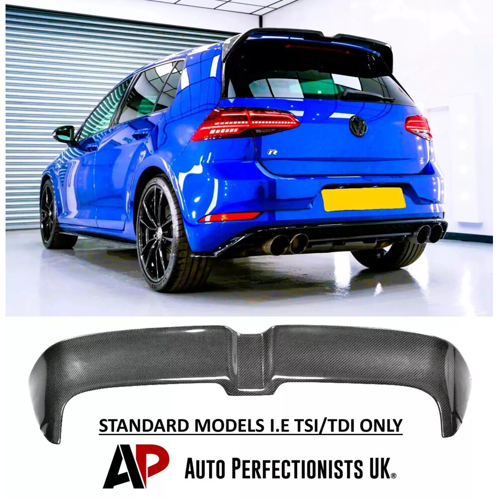 For Vw Golf Tsi Tdi Ot Style Rear Roof Spoiler Boot Lip Mk7 7.5 5061072660290