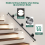 Handrails Stairs,1.2M Stair Handrail for Indoor Outdoor 4