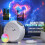 Star Projector, Galaxy Light for Bedroom, Home Planetarium with Remote Control(White) 2