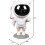 Star Projector Galaxy Night Light - Starry Nebula Ceiling LED Lamp with Timer and Remote(White) 5