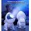 Galaxy Projector, Star Galaxy Lights Projector 2.0 with Large Coverage Area for Bedroom(White) 5