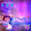 Astronaut Galaxy Projector, Star Projector with Timer and Remote, Night Light with Moon Lamp(White) 3
