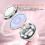 True Wireless Earbuds Bluetooth 5.3 with Microphone for Working Out Noise Canceling Bluetooth Earbuds Deep Bass TWS(Pink) 3