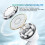 True Wireless Earbuds Bluetooth 5.3 with Microphone for Working Out Noise Canceling Bluetooth Earbuds Deep Bass TWS(White) 3