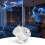 Star Projector, Galaxy Night Light, Home Planetarium Projector with Rechargeable Battery(White) 2