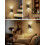 Night Lights Plug into Wall, Modern Night Lights with Dusk to Dawn Light Sensor, Soft White 3000K(Black) 5