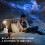Star Projector, Galaxy Night Light, Home Planetarium Projector with Rechargeable Battery(White) 4