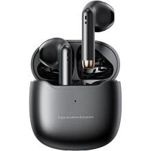 True Wireless Earbuds Bluetooth 5.3 with Microphone for Working Out Noise Canceling Bluetooth Earbuds Deep Bass TWS(Black)