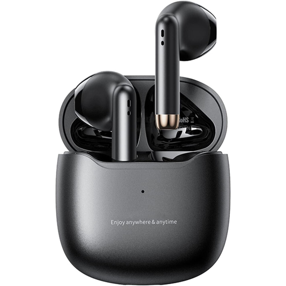 True Wireless Earbuds Bluetooth 5.3 With Microphone For Working Out Noise Canceling Bluetooth Earbuds Deep Bass Tws(Black) Black 6976918065872