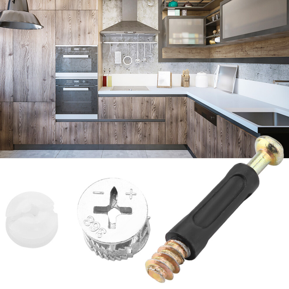 Thickened Sturdy Furniture Fastener Dowel Connector Cam Lock Connecting Screw 3611325065413