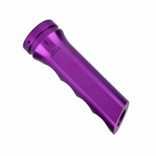 Universal-Aluminium-Handbremshülle für Autos - Lila, 120 mm