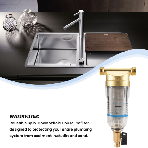 Down Sediment Filter 40-60 Micrometer Hele Huis Water 2